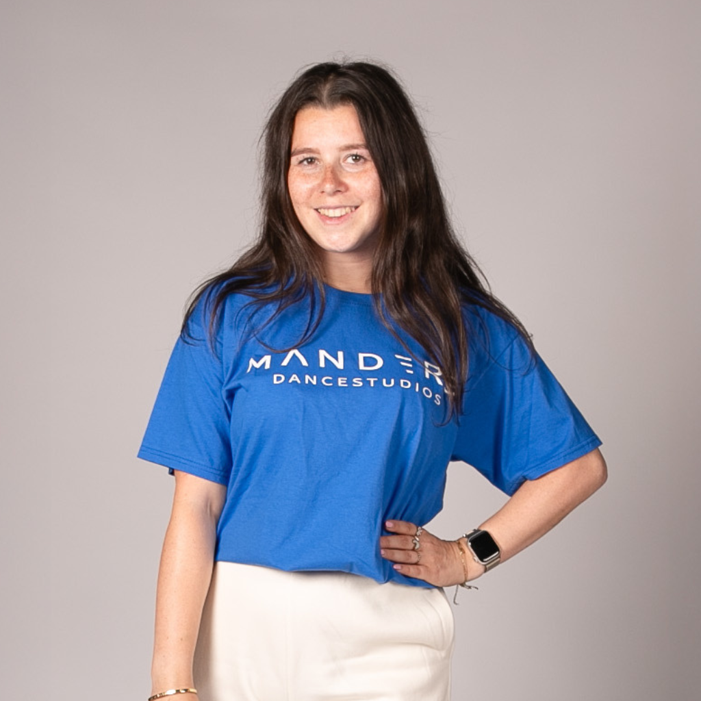 T-Shirt Basic Blauw - Afbeelding 2